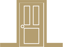 Ikona przedstawiająca drzwi